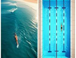 Renang di Laut vs Kolam Renang