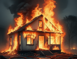 Pembakaran rumah