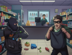 Perampokan minimarket