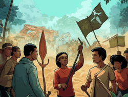 Bentrokan agraria serta peperangan publik adat dalam menjaga tanah