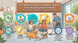 Tips Memilih Jenis Keramik Lantai yang Mudah Dibersihkan Untuk Rumah yang Memiliki Hewan Peliharaan