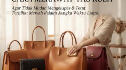Cara Merawat Tas Kulit Agar Tidak Mudah Mengelupas dan Tetap Terlihat Mewah dalam Jangka Waktu Lama