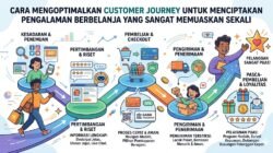 Cara Mengoptimalkan Customer Journey Untuk Menciptakan Pengalaman Berbelanja Yang Sangat Memuaskan Sekali