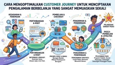 Cara Mengoptimalkan Customer Journey Untuk Menciptakan Pengalaman Berbelanja Yang Sangat Memuaskan Sekali