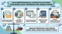 Cara Mempersiapkan Laporan Pajak Bisnis Yang Benar Agar Terhindar Dari Sanksi Hukum