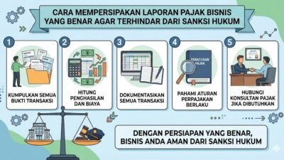 Cara Mempersiapkan Laporan Pajak Bisnis Yang Benar Agar Terhindar Dari Sanksi Hukum