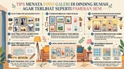 Tips Menata Foto Galeri Di Dinding Rumah Agar Terlihat Seperti Pameran Seni