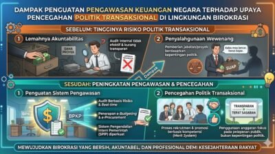 Dampak Penguatan Pengawasan Keuangan Negara Terhadap Upaya Pencegahan Politik Transaksional di Lingkungan Birokrasi