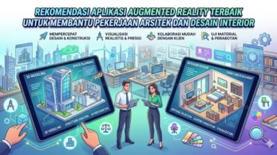 Rekomendasi Aplikasi Augmented Reality Terbaik Untuk Membantu Pekerjaan Arsitek Dan Desain Interior