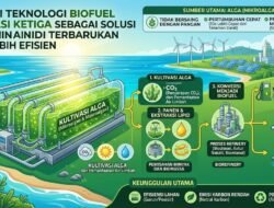 Potensi Teknologi Biofuel Generasi Ketiga Sebagai Solusi Energi Terbarukan Yang Lebih Efisien