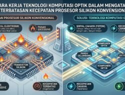 Cara Kerja Teknologi Komputasi Optik Dalam Mengatasi Keterbatasan Kecepatan Prosesor Silikon Konvensional